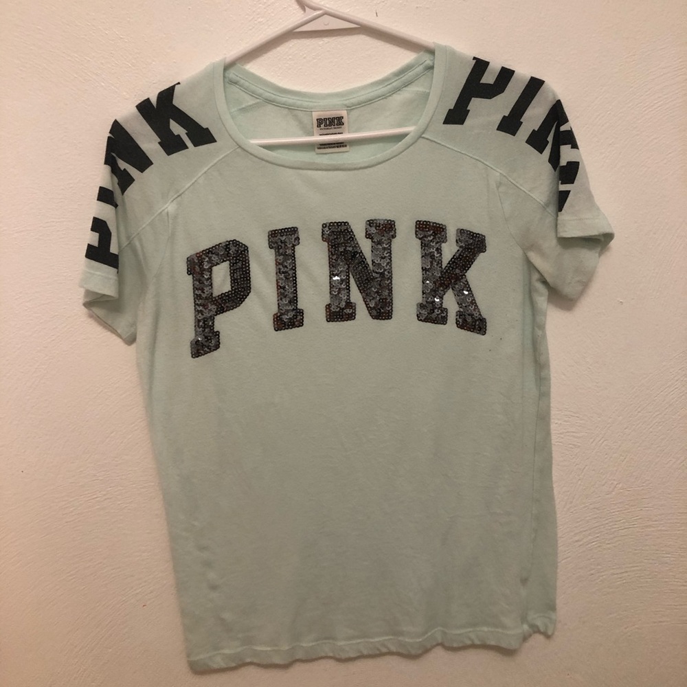 Light blue tee /Victoria secret/pink/xs/